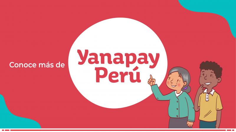 El lunes 13 de setiembre del 2021, el Gobierno comenzó el pago del bono Yanapay Perú, ayuda económica individual de S/ 350, la cual permitirá a cada hogar, con al menos un menor de edad, recibir como mínimo S/ 700.